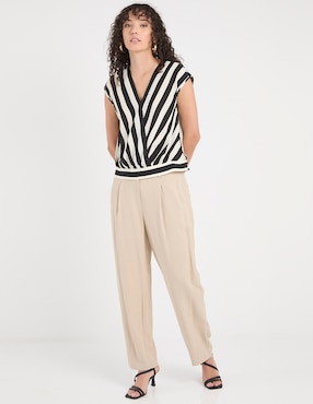 Pantalón de vestir regular para mujer