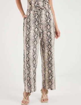 Pantalón Contempo straight para mujer