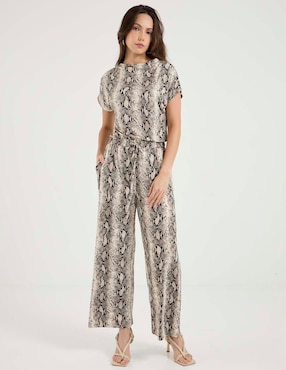 Pantalón Contempo straight para mujer