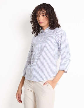 Blusa manga 3/4 para mujer