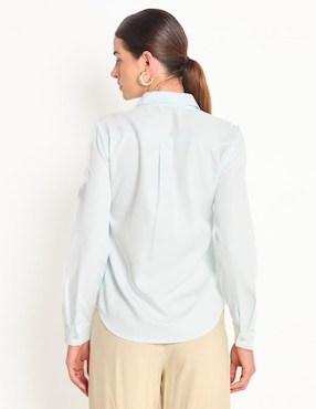 Blusa manga larga para mujer