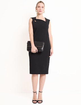 Vestido a la rodilla formal Contempo para mujer
