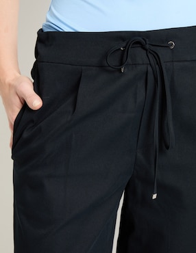 Pantalón regular Contempo straight para mujer