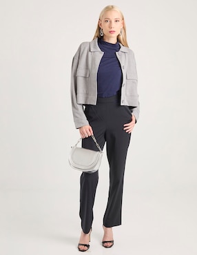 Saco casual Contempo para mujer