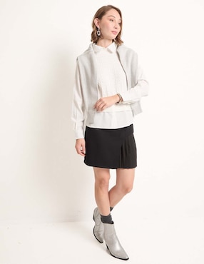Suéter Contempo cuello redondo para mujer