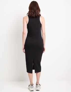 Vestido midi casual Contempo para mujer