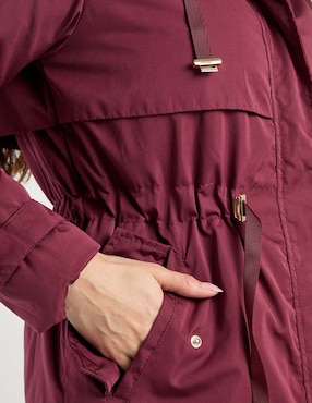 Chamarra parka Contempo para mujer