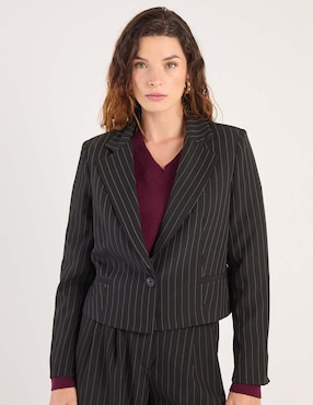 Saco casual Contempo para mujer