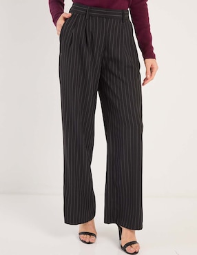 Pantalón de vestir Contempo Straight para mujer