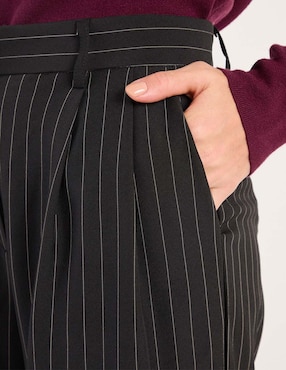 Pantalón de vestir Contempo Straight para mujer