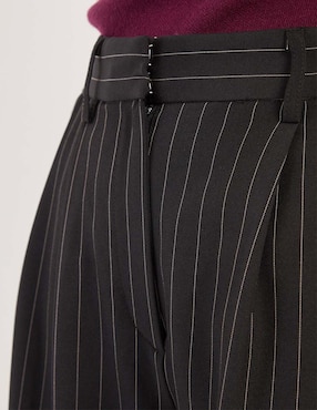 Pantalón de vestir Contempo Straight para mujer