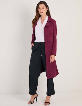 Pantalón relaxed Contempo wide leg para mujer