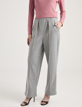 Pantalón de vestir Contempo straight para mujer