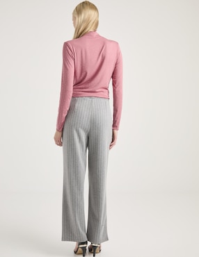 Pantalón de vestir Contempo straight para mujer
