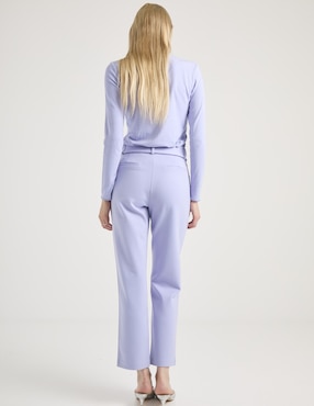 Pantalón de vestir Contempo slim para mujer