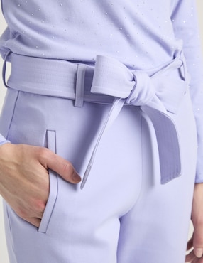 Pantalón de vestir Contempo slim para mujer