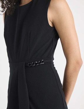 Vestido corto casual Contempo para mujer