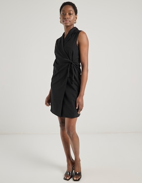 Vestido corto formal Contempo para mujer