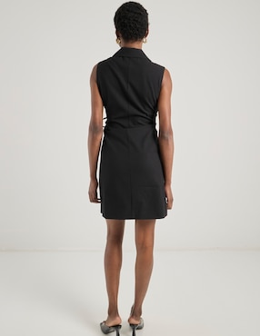 Vestido corto formal Contempo para mujer