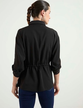 Blusa manga larga para mujer