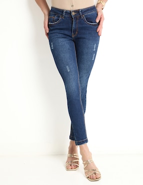 Jeans skinny Contempo para mujer