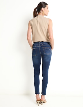 Jeans skinny Contempo para mujer