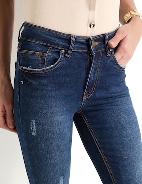 Jeans skinny Contempo para mujer