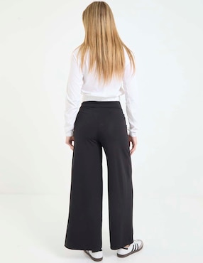 Pantalón relaxed Contempo amplio para mujer
