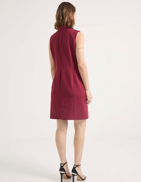 Vestido corto casual Contempo para mujer