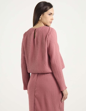 Blusa manga larga para mujer