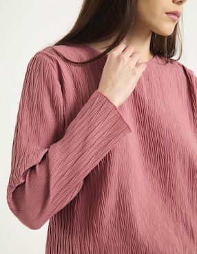 Blusa manga larga para mujer