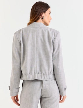 Saco casual Contempo para mujer