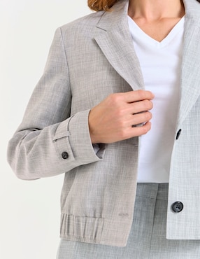 Saco casual Contempo para mujer