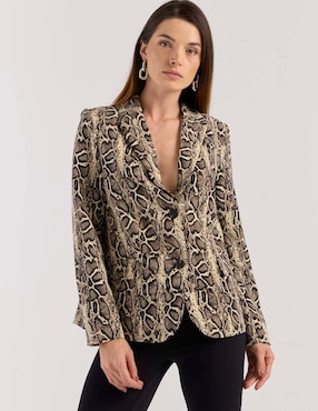 Saco casual Contempo para mujer
