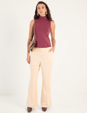 Pantalón de vestir Contempo flare para mujer