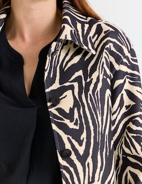 Saco casual Contempo para mujer