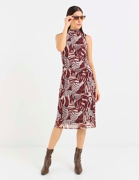 Vestido crop casual Contempo para mujer