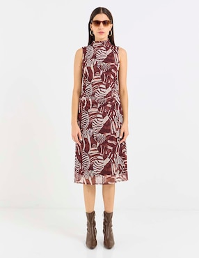 Vestido crop casual Contempo para mujer