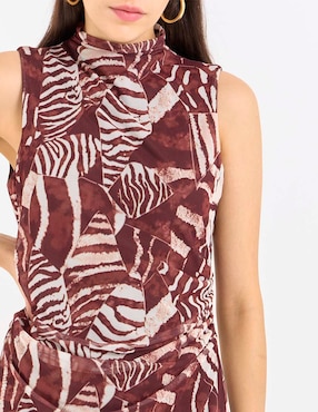 Vestido crop casual Contempo para mujer