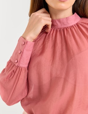 Blusa Contempo manga larga para mujer