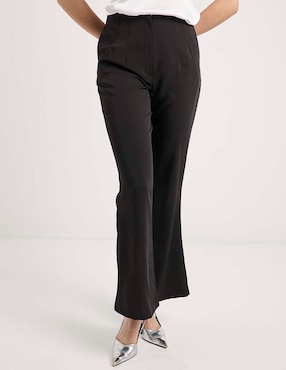Pantalón acampanado Contempo amplio para mujer
