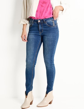 Jeans skinny Contempo para mujer