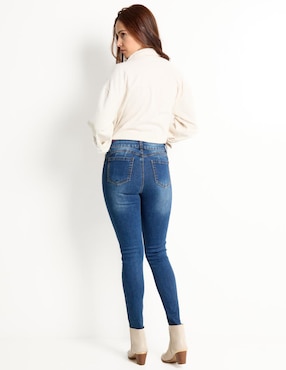 Jeans skinny Contempo para mujer