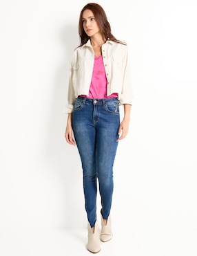 Jeans skinny Contempo para mujer