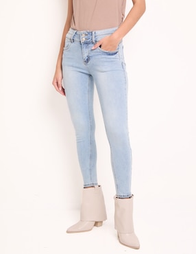 Jeans ultra skinny Contempo para mujer