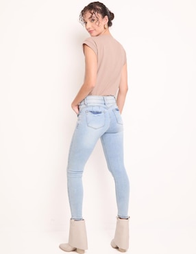 Jeans ultra skinny Contempo para mujer