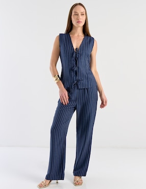 Pantalón de vestir Contempo palazzo para mujer