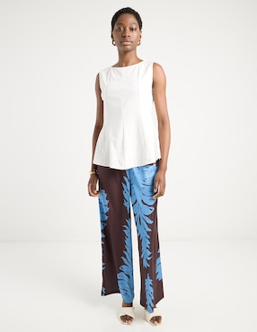 Top Contempo cuello redondo
