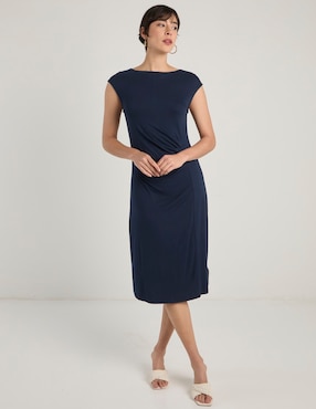 Vestido 3/4 formal Contempo para mujer