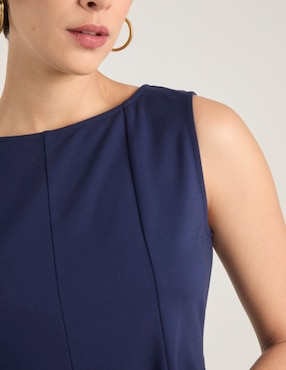 Top Contempo cuello redondo